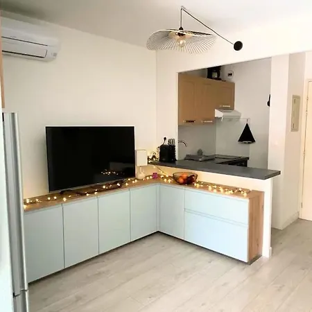 Apartment Le Murmure Du Palmier * A 2 Min * Parking Prive * Terrasse *